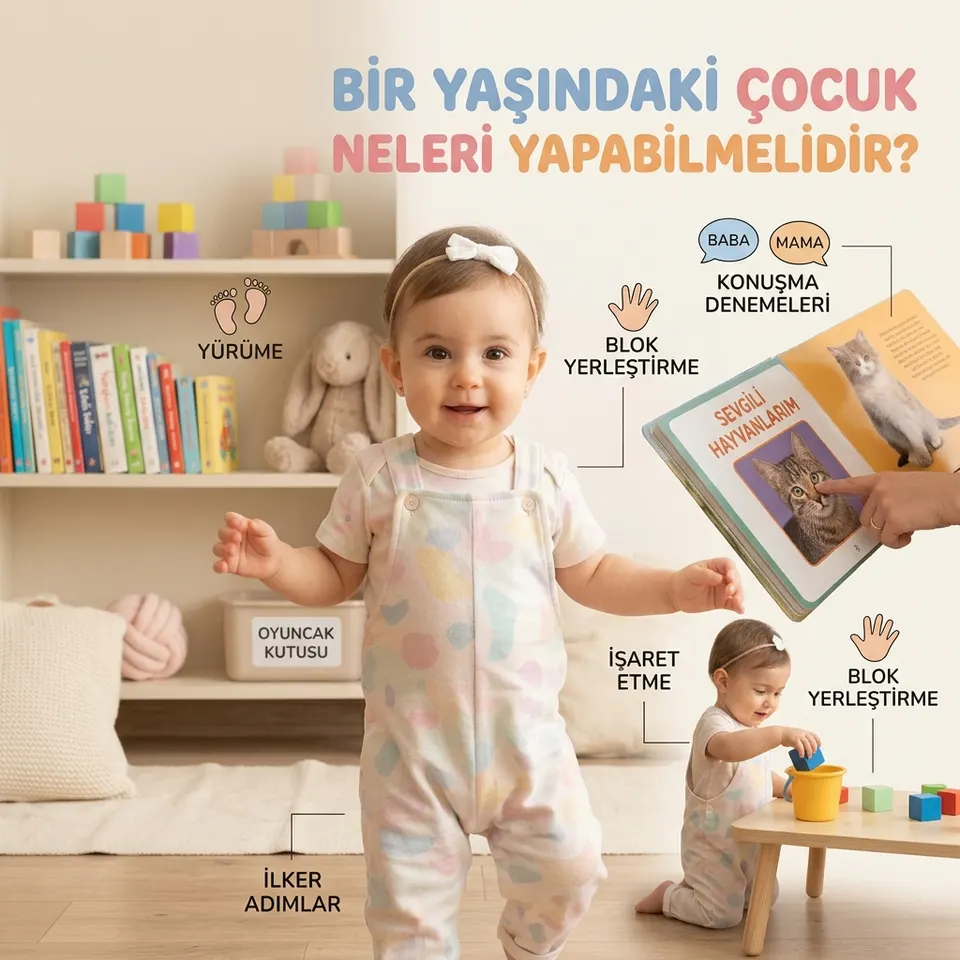 Bir Yaşındaki Çocuk Neleri Yapabilmelidir?